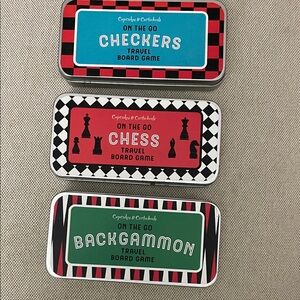 On The Go Travel Board Game Set